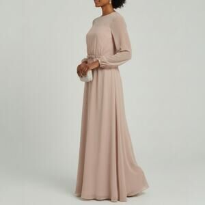 strapless open back dress Pink Floral V-Neck Maxi Dress - All Dresses
